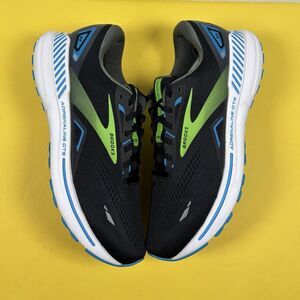 Brooks Adrenaline GTS 23 Mens Size 11 2E Black Running Shoes Wide 1103911D006